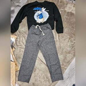 & Other Stories Black and Gray Joggers